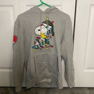 Christmas Lights Snoopy Hoodie Large $15